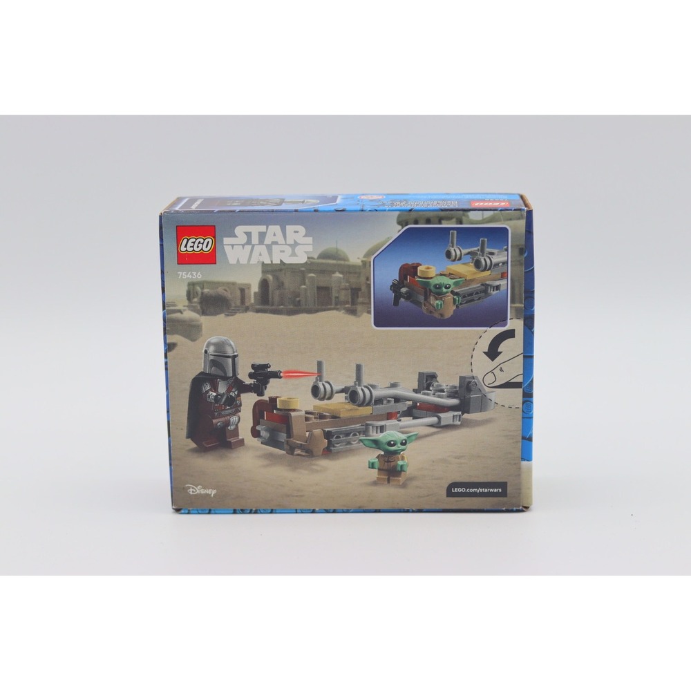 LEGO Star Wars 75436 The Mandalorian and Grogu Minifigure Set New Sealed Box - Picture 3 of 3